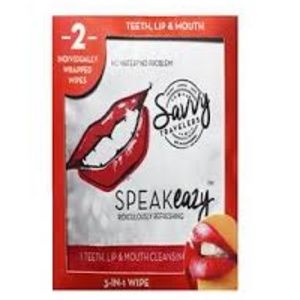 Teeth & Mouth Cleansing Wipes  by Savvy Traveler